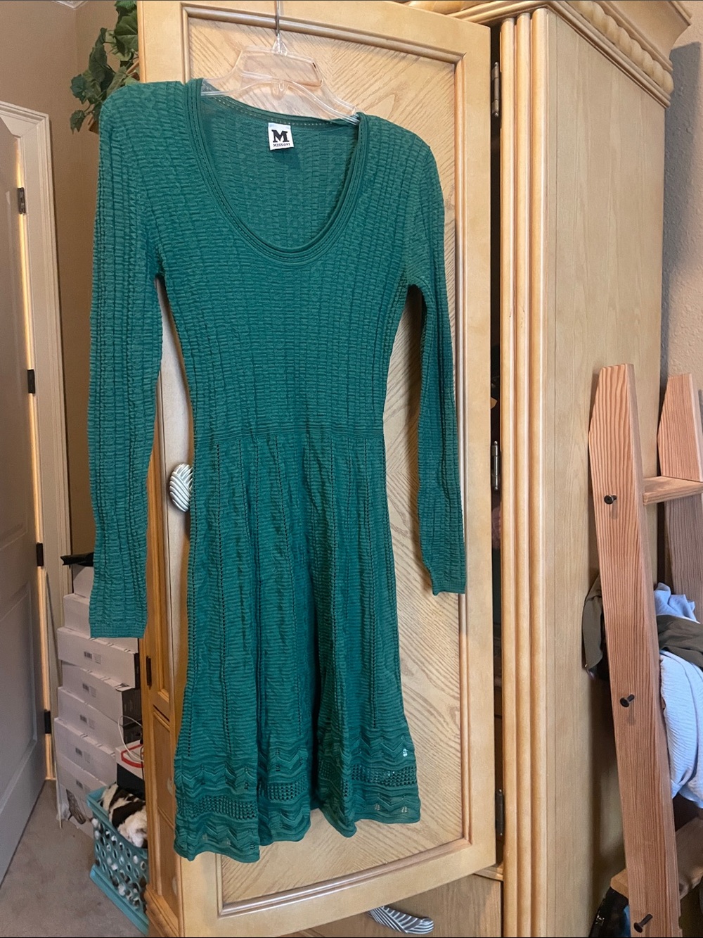 Missoni green dress size small